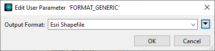 Esri Shapefile default value